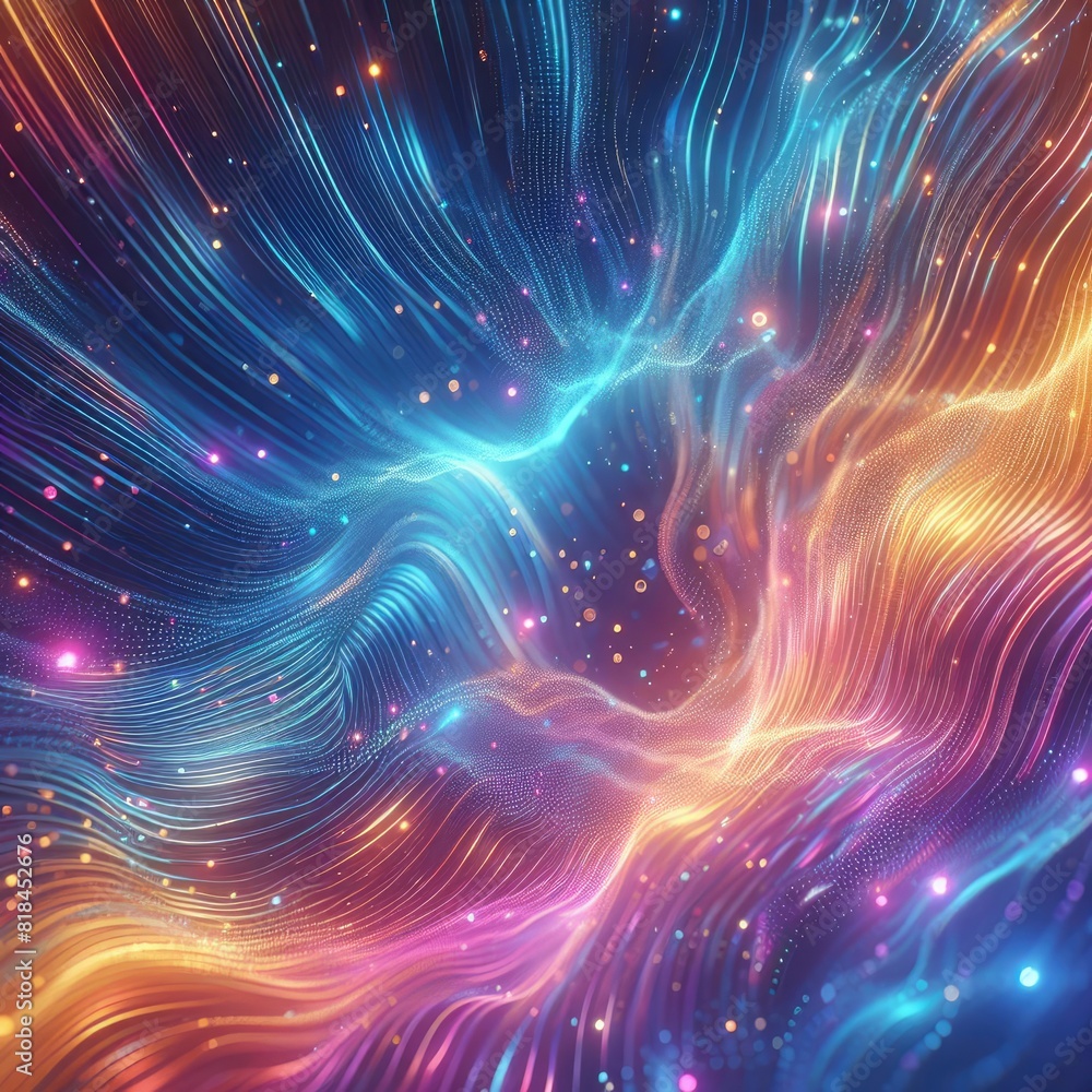 Hologram Background Hologram Background