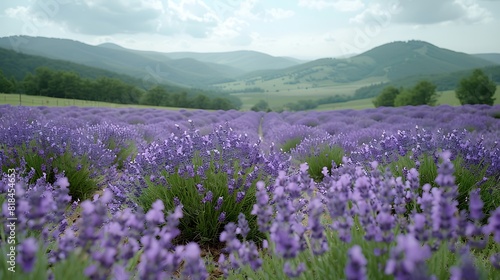 "Floral Symphony: The Vibrant Beauty of a Meadow in Bloom"