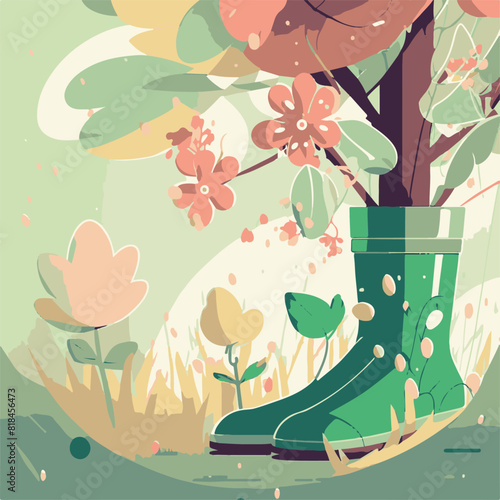 UNIQUE AND COOL BEAUTIFUL SPRING AND NATURE ILLUSTRATIONS AND AI-GENERATED VECTOR FILES - VERY SUITABLE FOR YOUR NEEDS