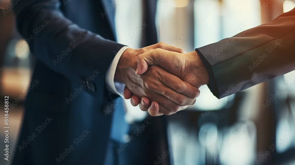 handshake between two professionals handshake between two professionals
