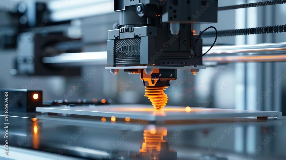 efficient 3d printing production of scale models and assemblies from cad designs streamlining manufacturing concept illustration efficient 3d printing production of scale models and assemblies from cad designs streamlining manufacturing concept illustration