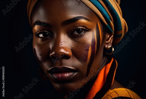 illustration, fascinating portraits individuals unique scars birthmarks, captivating, people, beauty, faces, striking, distinctive, features, facial