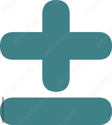 Cute Math Plus Minus Sign Vector Product Symbol +-, Mathematics Subject Education