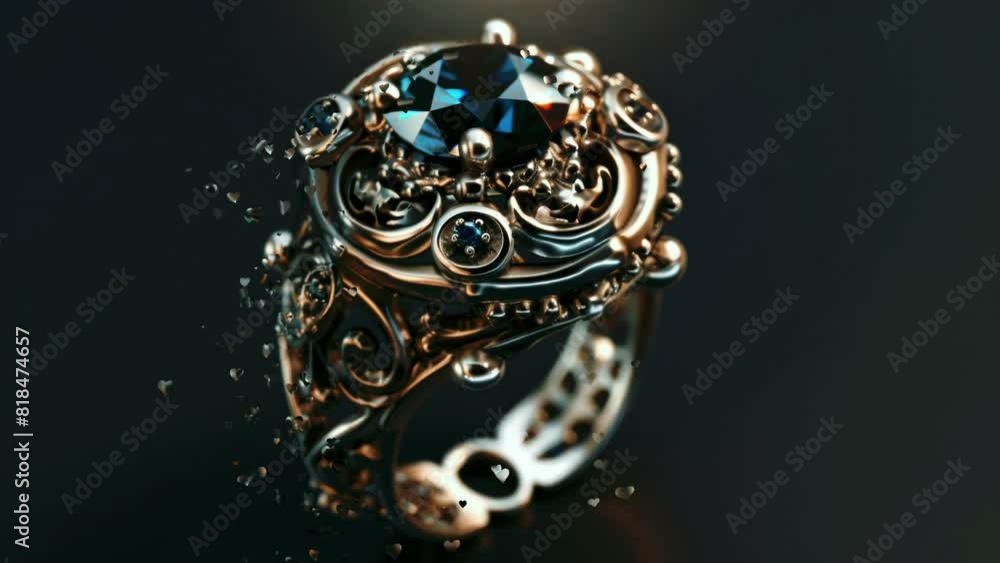 Magnificent war ring adorned with a luxurious and captivating shine. Symbol of valor and beauty.
Magnificent war ring adorned with a luxurious and captivating shine. Symbol of valor and beauty.