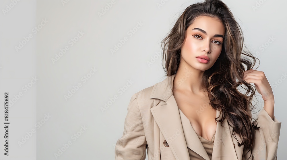 Elegant Jordanian Model in Clean Studio Scene Background, Elegant, Jordanian model, clean studio scene Elegant Jordanian Model in Clean Studio Scene Background, Elegant, Jordanian model, clean studio scene