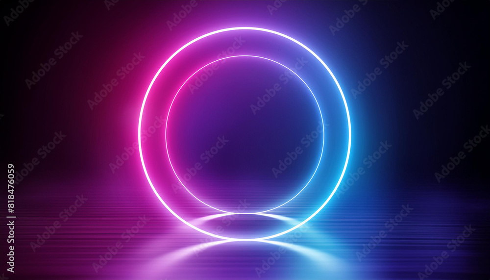 Obraz premium glowing neon lights