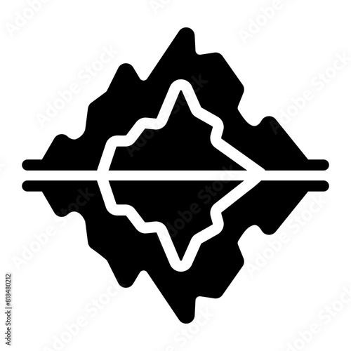 iceberg Solid icon