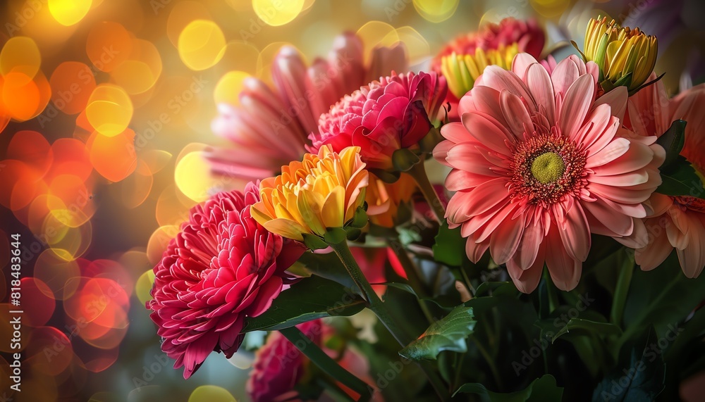 festive flower bouquet, showcasing a bouquet designed for festive occasions, symbolizing celebration and cheer close up, festivity, vibrant, Overlay, holiday party festive flower bouquet, showcasing a bouquet designed for festive occasions, symbolizing celebration and cheer close up, festivity, vibrant, Overlay, holiday party