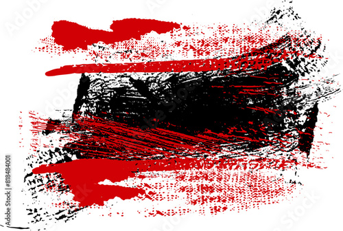 abstract acrylic painting, palette knife texture, colorful paint brush strokes, vector depicting brush strokes and ink. Abstract vector brush stroke on white scratched background