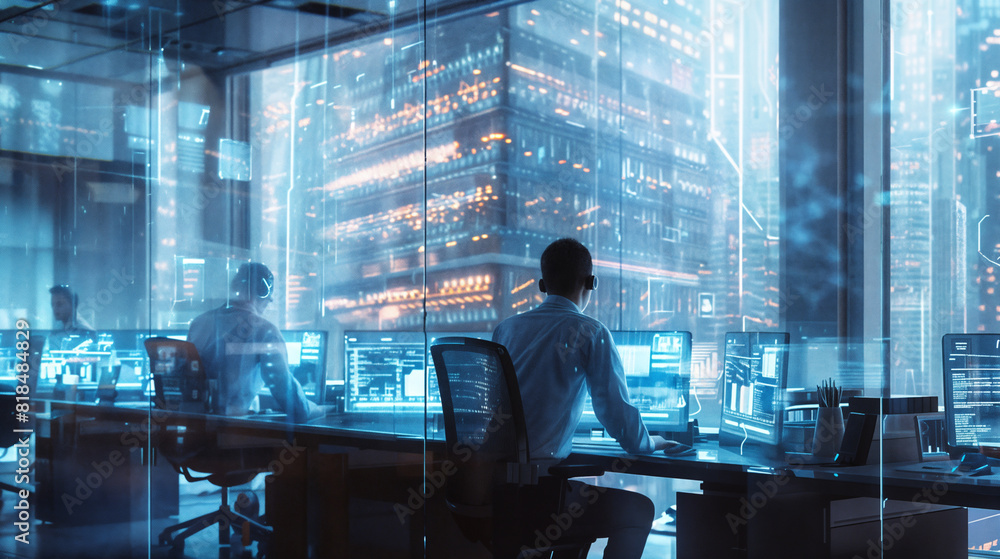 Tech-Savvy Office Space Tech-Savvy Office Space