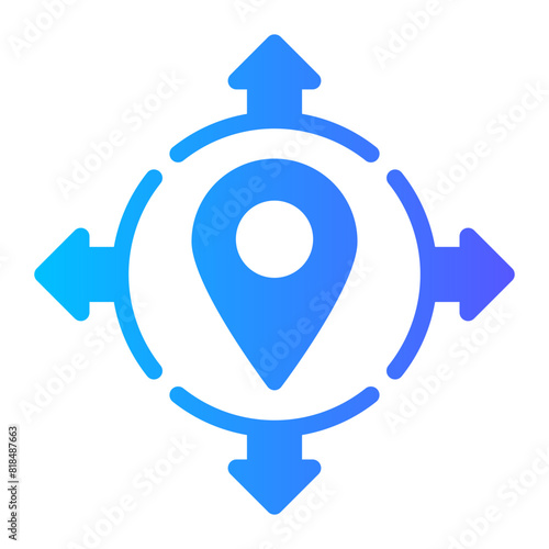 autonomy gradient icon