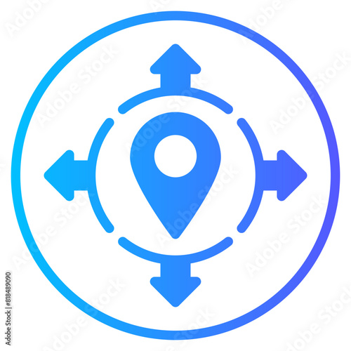 autonomy gradient icon