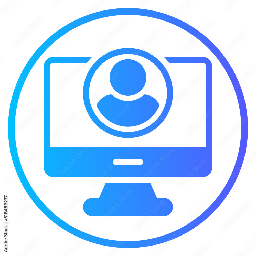 video call gradient icon video call gradient icon