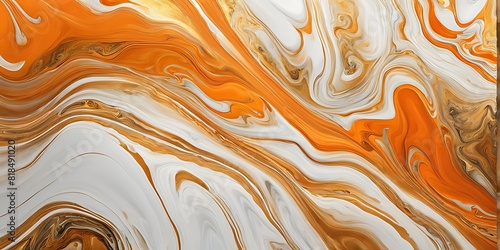  Gold abstract Orange marble background art paint pattern ink texture watercolor white fluid wall. Abstract liquid gold design luxury wallpaper nature black brush oil modern paper splash painting 