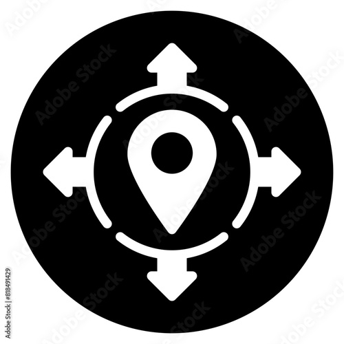 autonomy glyph icon