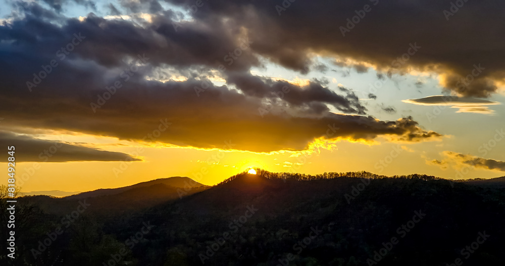 Tennessee Mountain Sunset Tennessee Mountain Sunset