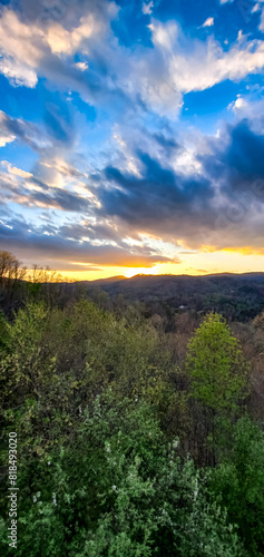 Tennessee Mountain Sunset