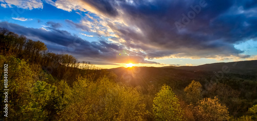 Tennessee Mountain Sunset photo