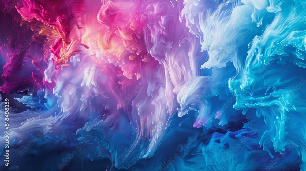 Bold, vibrant mural with stunning visual impact, Ai Generated