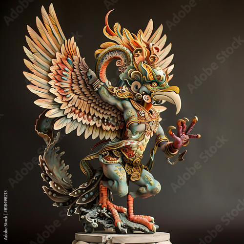 Garuda, a literary animal, shows a creative and charismatic culture © DrPhatPhaw
