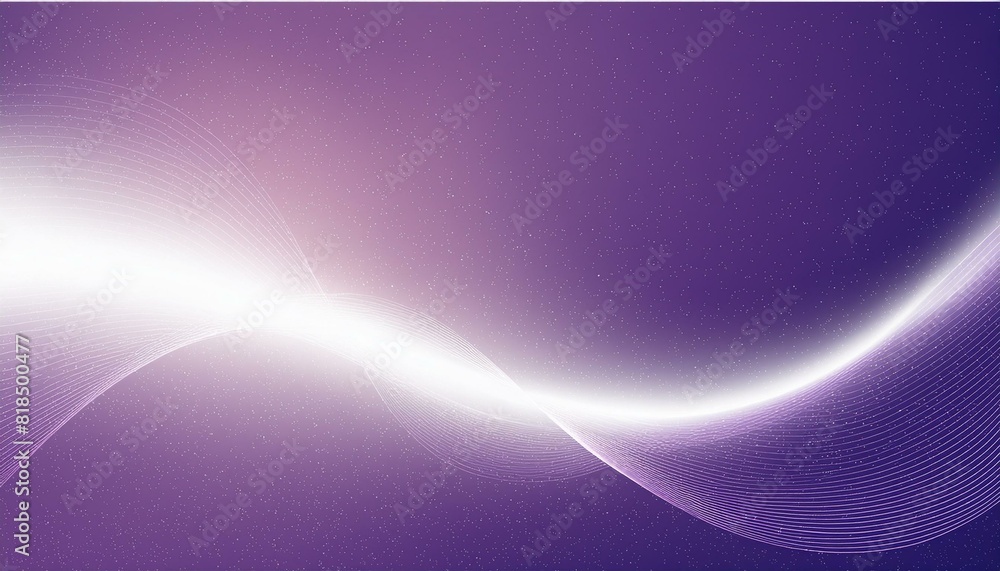 purple white wave , template empty space , grainy noise grungy texture color gradient rough abstract background shine bright light and glow