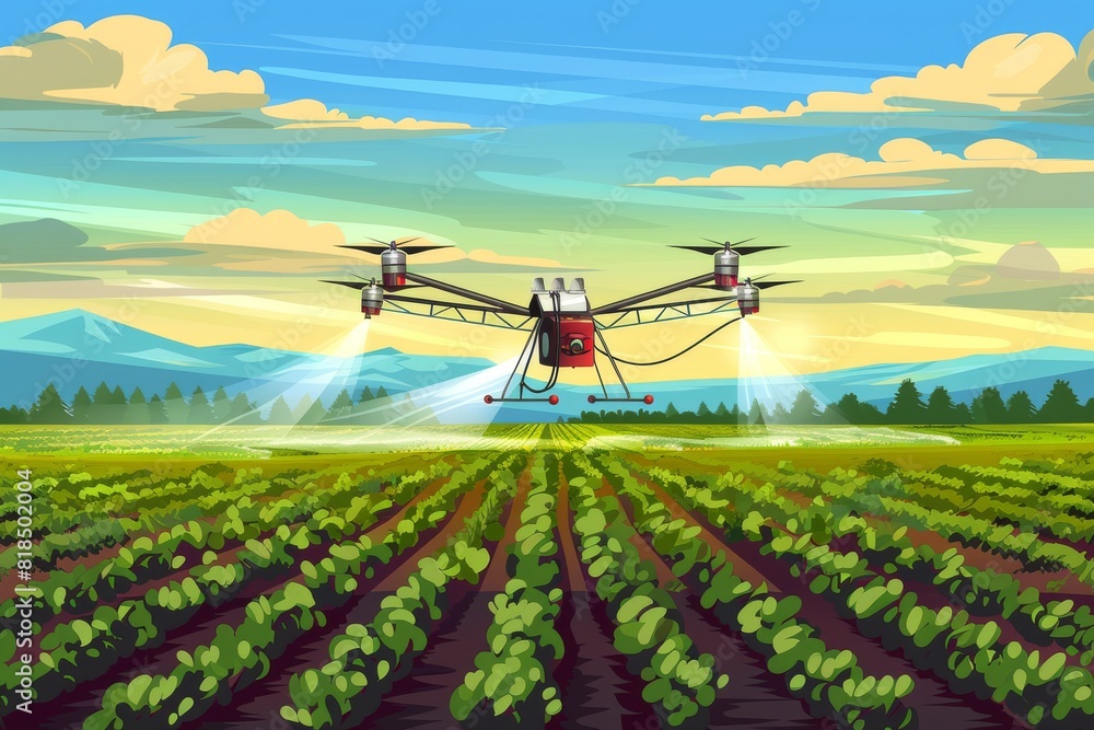 The crucial role of drone technology and robotics in modern agriculture for advancing farming efficiency The crucial role of drone technology and robotics in modern agriculture for advancing farming efficiency