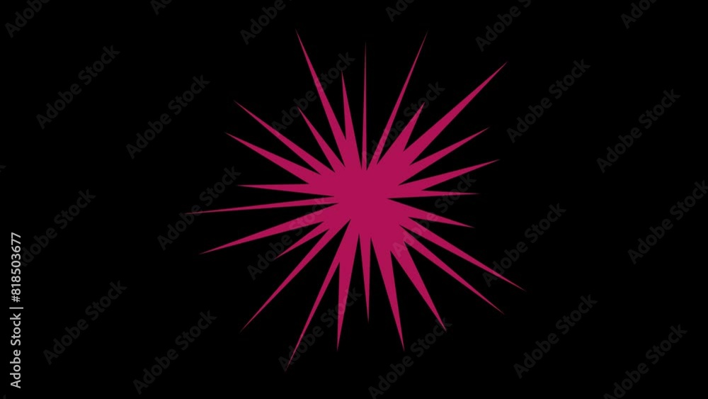 An abstract star burst shape motion graphic background image. An abstract star burst shape motion graphic background image.