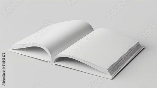 Craft a book cover mockup with thematic imagery, elegant typography on a clean background. photo