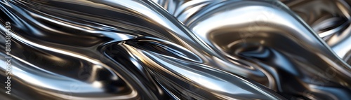 A highresolution image of a metal sculpture, highlighting the fine details and textures of the polished surface against a contrasting background