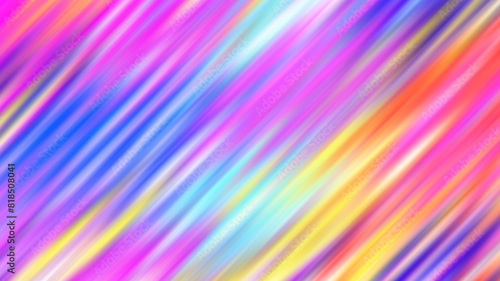 Abstract colorful background Glowing wallpaper illustration with vibrant diagonal rays, Concept graphic of colorful lights in dynamic motion, illustration wallpaper