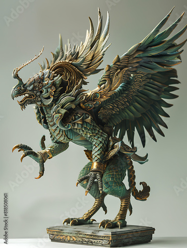 Garuda, a literary animal, shows a creative and charismatic culture © DrPhatPhaw