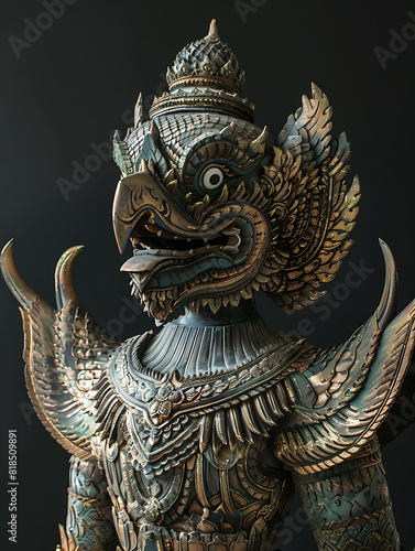Garuda  a literary animal  shows a creative and charismatic culture