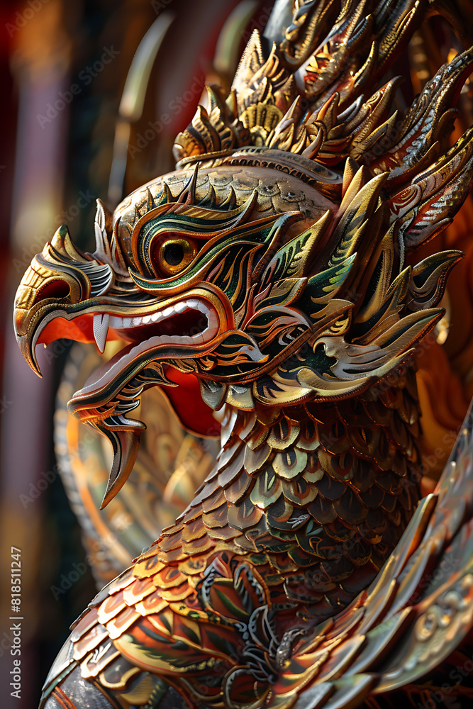 Garuda, a literary animal, shows a creative and charismatic culture