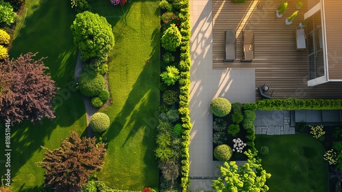 A lush green lawn is the perfect place to relax and enjoy the outdoors