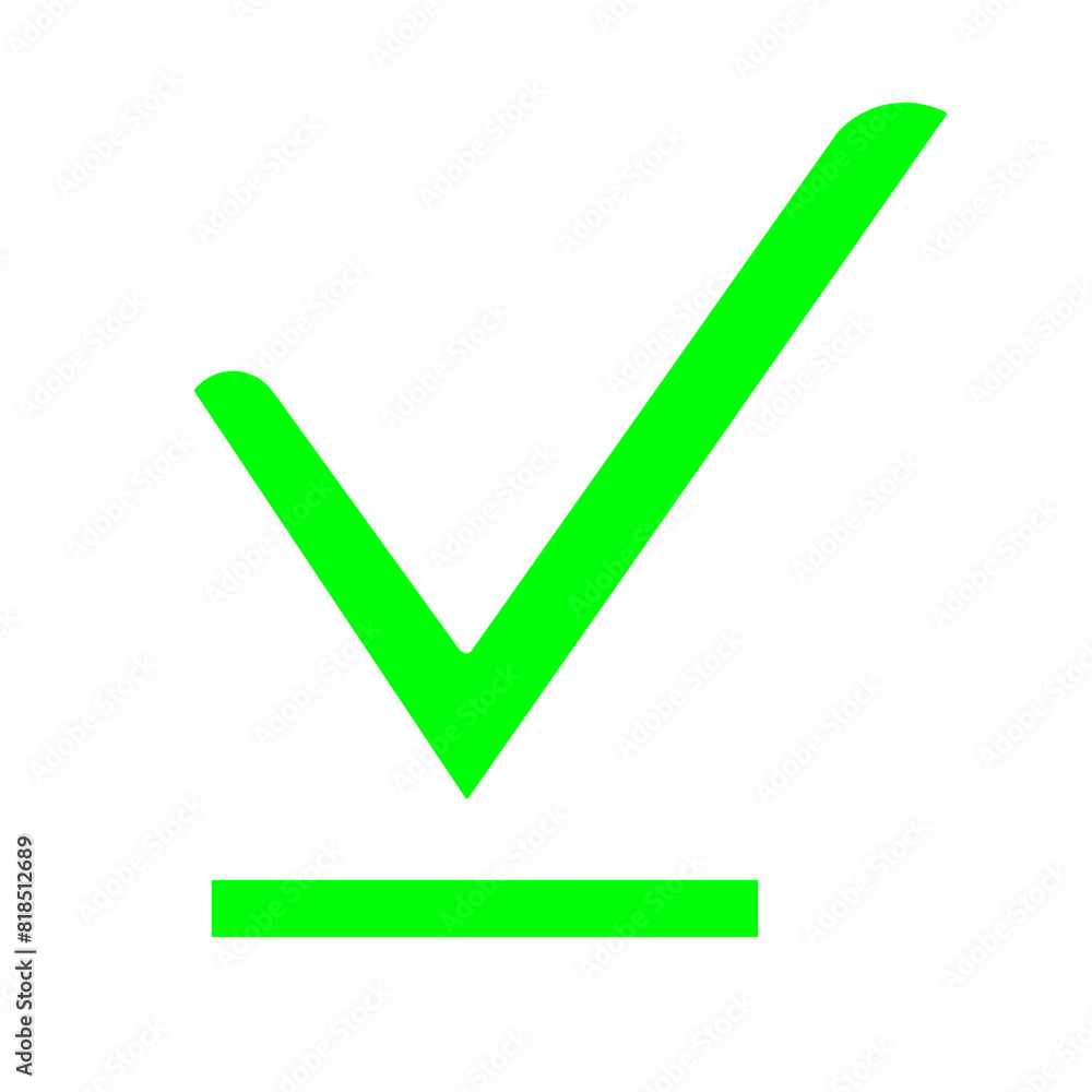 check mark single icon vector design element check mark single icon vector design element