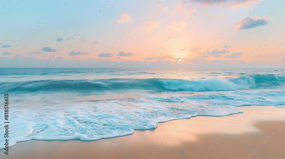 Serenity in Pastel Waters Serenity in Pastel Waters