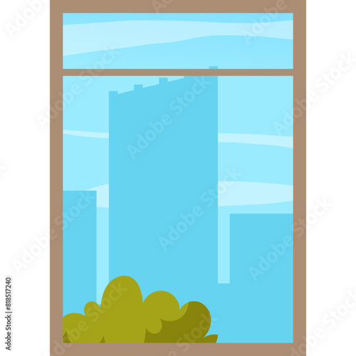 Window View Illustration