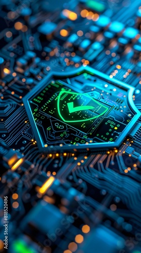 Cyber Shield on Modern Circuit Board