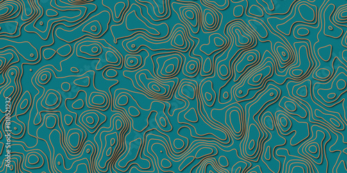 Topography map 