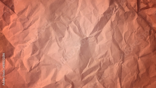 Wallpaper Mural Light brown wrapping texture. Beige parchment, manuscript. Natural sheet surface. Texture of craft crumpled brown paper background. Eco recyclable paper Torontodigital.ca