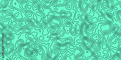 Topography map 