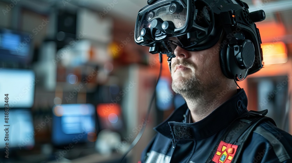 Virtual reality training for emergency response, creating immersive scenarios for first responders Virtual reality training for emergency response, creating immersive scenarios for first responders