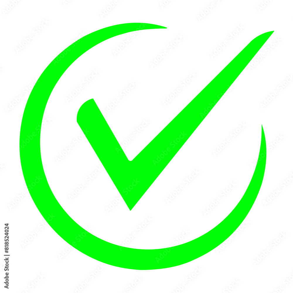 check mark single icon vector design element check mark single icon vector design element