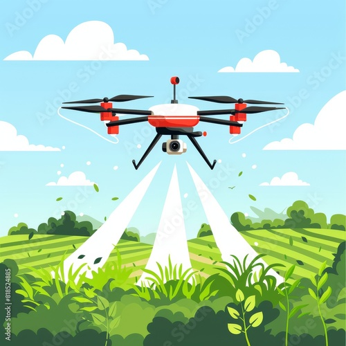 In modern agriculture, drones deliver precise aerial fertilizing and crop spraying, enhancing farming efficiency and soil health with smart agricultural