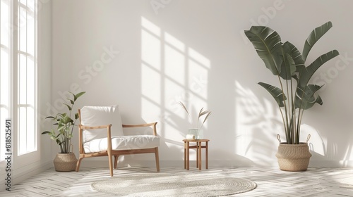 Minimalistic Boho Style Home Interior Design Front Cover Magazine Inspiration