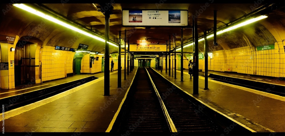Obraz premium railway station
