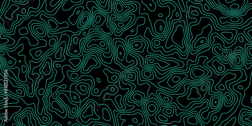 Relief carving undulating layers into fluid expressions of geographic motion

