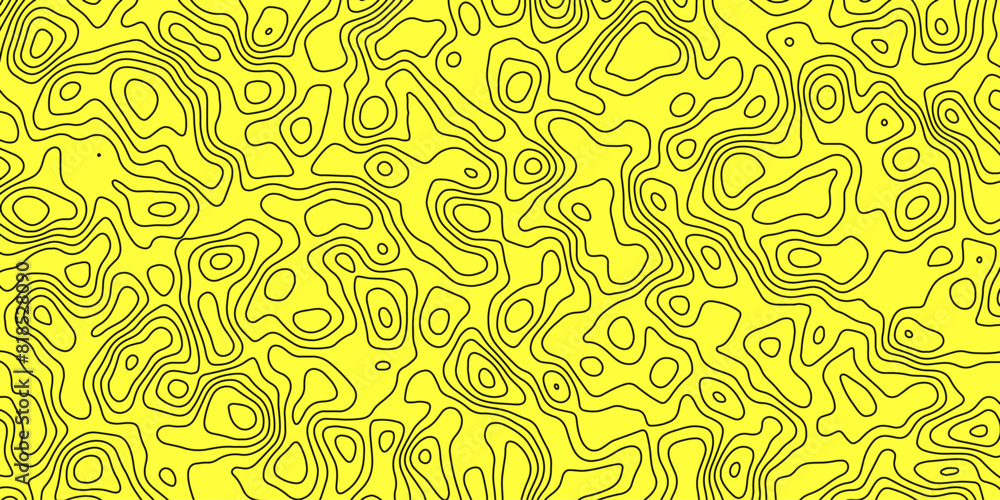 Abstract topography wavy line map. Abstract topography wavy line map.