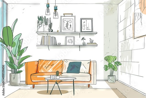 Minimalistic Boho Style Home Interior Design Front Cover Magazine Inspiration