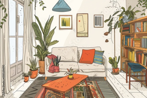 Minimalistic Boho Style Home Interior Design Front Cover Magazine Inspiration